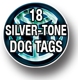 18 silver-tone